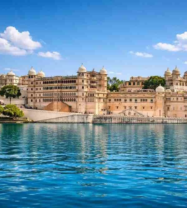 Udaipur Rajasthan featuring Lake Pichola, royal palaces and scenic heritage attractions.