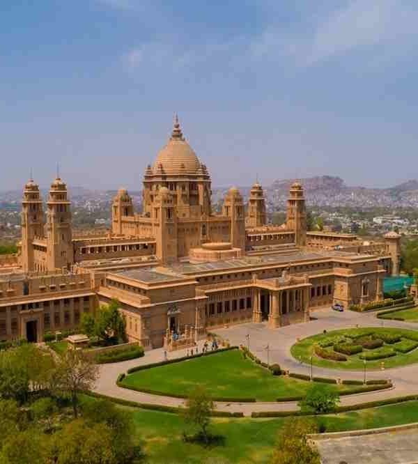 Umaid Bhawan Palace Jodhpur, magnificent royal heritage palace and luxury landmark in Rajasthan.